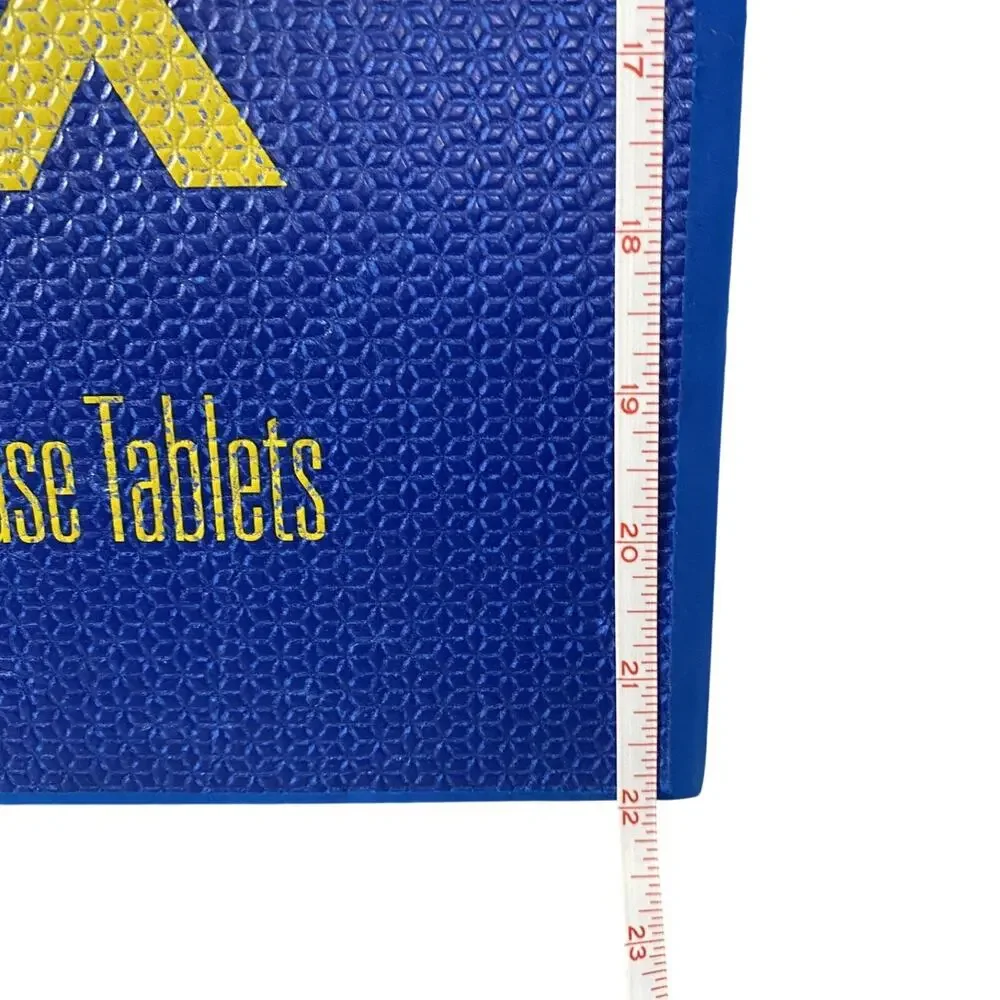 Vintage Protonix Pharmaceutical Drug Rep Blue Foam Floor Mat Pad 22 x 39